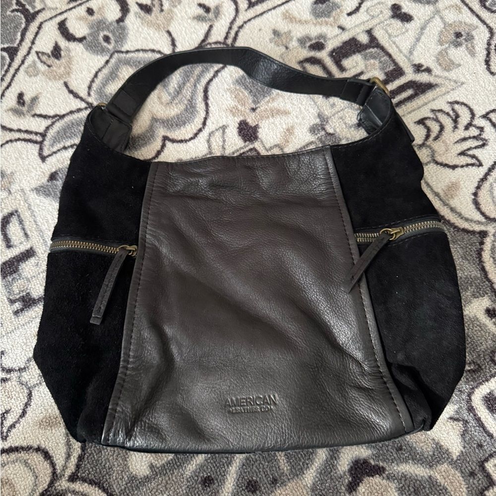 American Eagle Outfitters Black Leather Bag